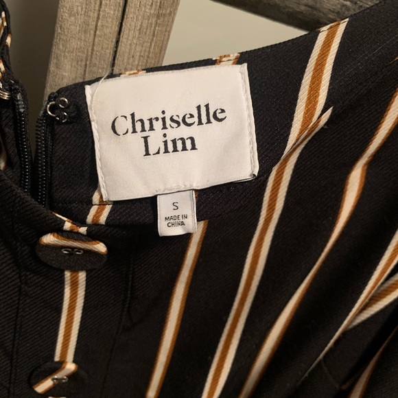 Chriselle Lim | Jane Stripe Portrait Jumpsuit - Picture 5 of 8